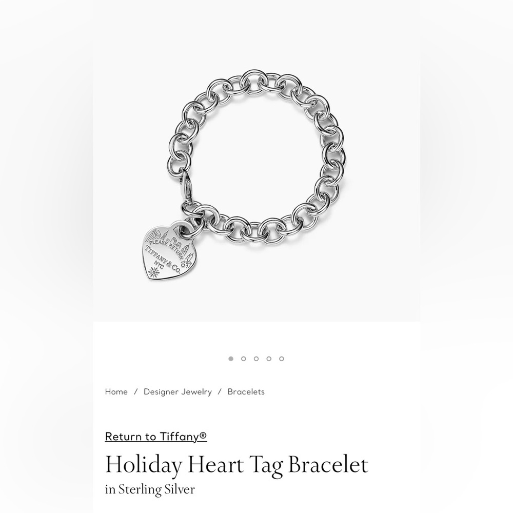 Tiffany Heart Tag Bracelet
